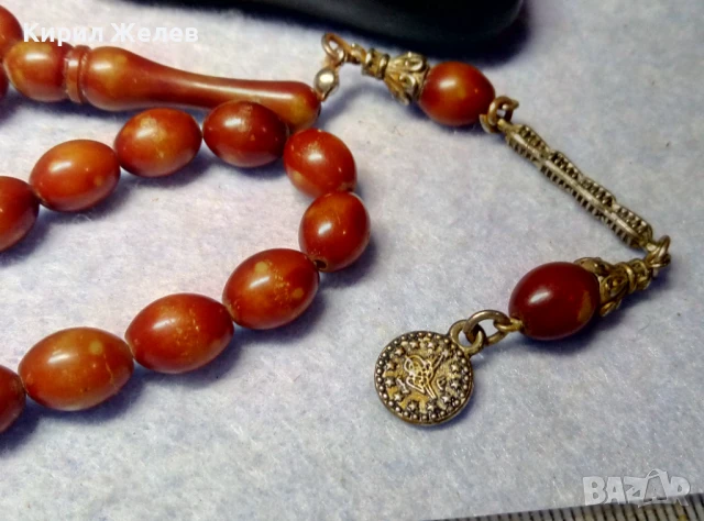 ТРАДИЦИОННА МЮСЮЛМАНСКА МОЛИТВЕНА БРОЕНИЦА ТУРЦИЯ 38405, снимка 2 - Други ценни предмети - 51279674