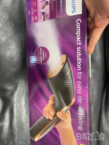 Нов уред за гладене с пара Philips, снимка 5 - Ютии - 48428589