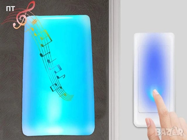 Безжичен звънец със светлинна LED индикация за нечуващи, снимка 4 - Други стоки за дома - 43191918