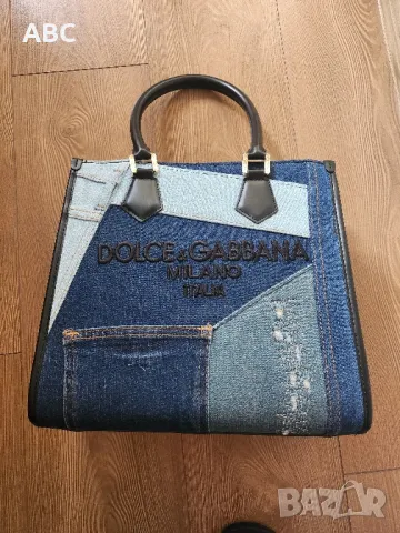 дамска дънкова чанта