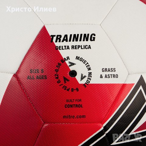 Футболна Tопка Mitre Delta номер 5 официалната футболна реплика на FA Cup, снимка 7 - Футбол - 39323102