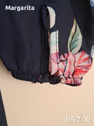 Флорална рокля размер S, снимка 4 - Рокли - 50853617