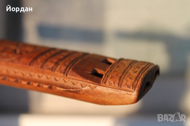Двойна дървена свирка, снимка 11 - Антикварни и старинни предмети - 44115405