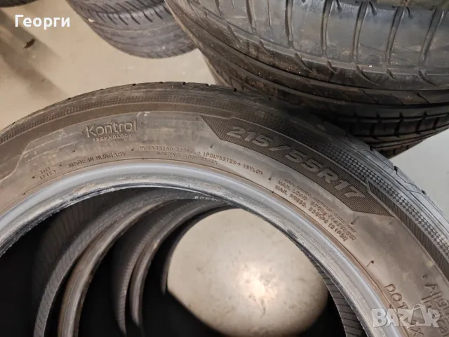 2бр.летни гуми 215/55/17 Hankook, снимка 7 - Гуми и джанти - 49203007