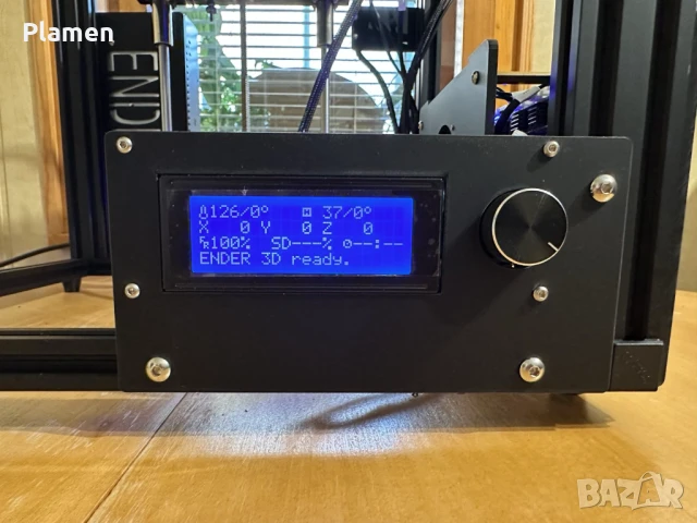 3D Принтер Creality Ender 4 + Лазерен модул, снимка 4 - Друга електроника - 50540320