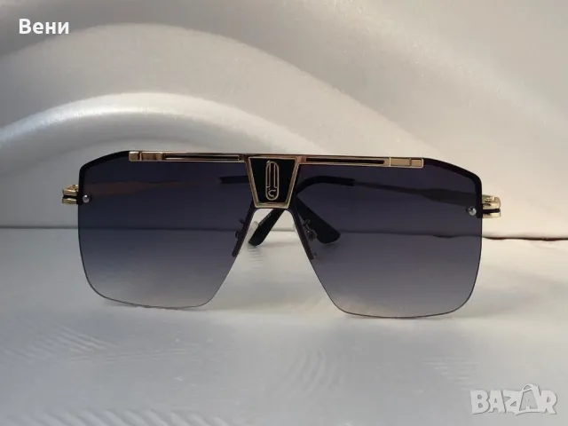 Модерни мъжки слънчеви очила, снимка 2 - Слънчеви и диоптрични очила - 50135826