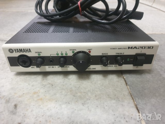 Yamaha MA2030  5-входен търговски смесител / усилвател - 30W x 2 при 70V  088 762 7637 , снимка 1