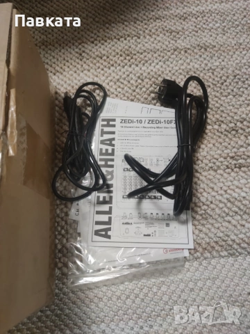 Allen & Heath Zedi-10FX, снимка 6 - Ресийвъри, усилватели, смесителни пултове - 53142553