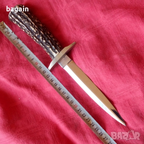 Кама, ловен кинжал , снимка 3 - Антикварни и старинни предмети - 52233782