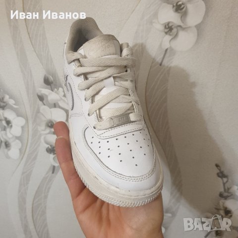 оригинални маратонки  NIKE AIR FORCE 1 (GS)  номер 35,5-36, снимка 11 - Маратонки - 38528058