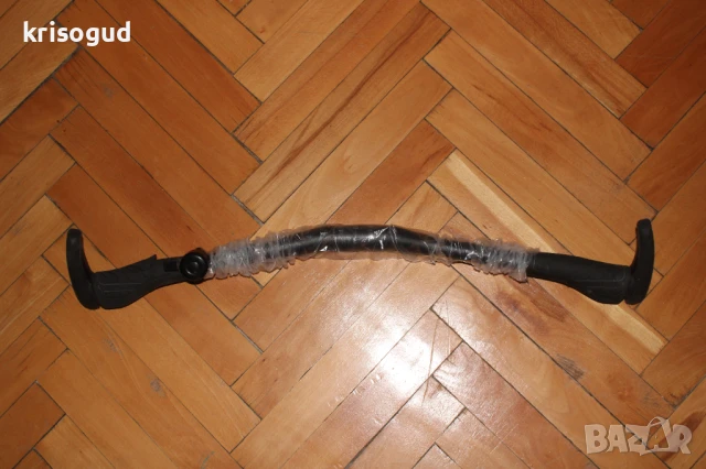 Оригинално хибридно велосипедно кормило, черно