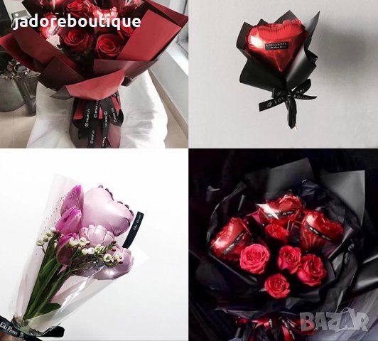 Мини фолиев балон сърце 