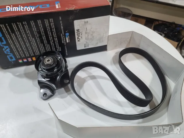 Комплект пистов ремък и ролка за Рено Лагуна/ Рено Сафран/ Рено Еспейс MK3  2.2dt - 113 к.с , снимка 2 - Части - 48732975