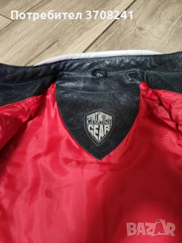 мъжко кожено мото яке, снимка 14 - Якета - 47959469