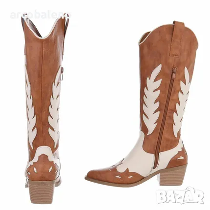 Дамски уестърн и байкърски ботуши, 3цвята , снимка 6 - Дамски ботуши - 48162904