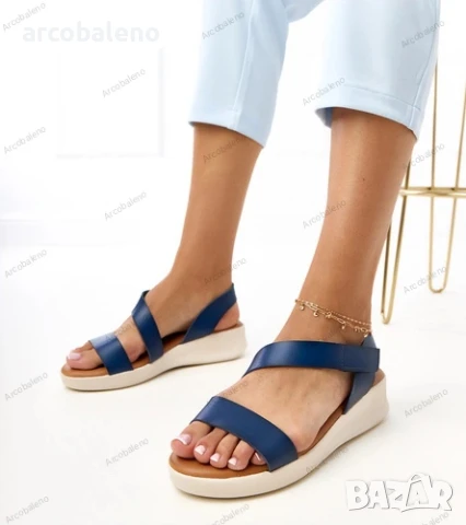 Дамски сандали с ниска платформа Verkado, 6цвята , снимка 12 - Сандали - 50824471