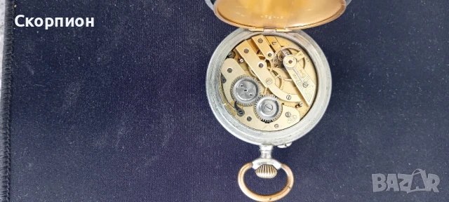 Швейцарски джобен часовник - KNOPKE'S - SPEZIAL - UHR - 10 RUBES, снимка 4 - Джобни - 49517734