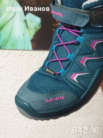 воодустойчиви  туристически обувки  LOWA Maddox WARM GTX Mid GORE-TEX  номер 37, снимка 14 - Други - 38683482