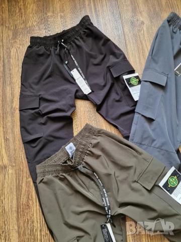Страхотно мъжко карго долнище STONE ISLAND размер S M L XL 2XL , снимка 3 - Спортни дрехи, екипи - 51706071