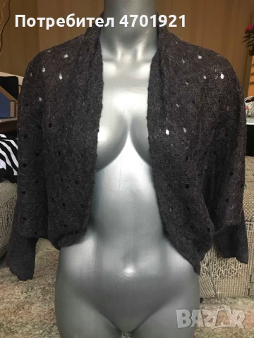 Кафява жилетка, снимка 2 - Жилетки - 53215751