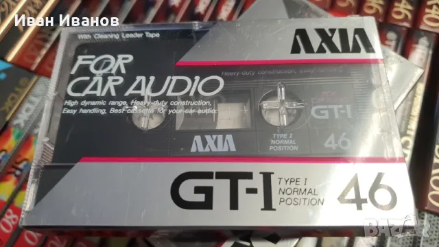 AXIA GT-I 46 аудиокасети японски изключително редки от 1985г.