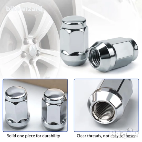 20 Броя гайки 12 х 1.5 + вложка НОВИ, снимка 2 - Части - 53238295