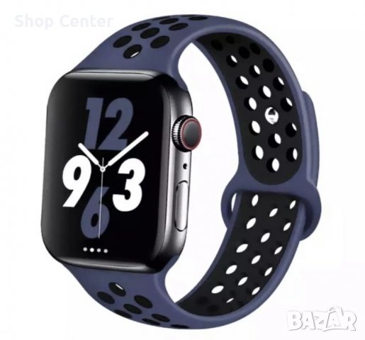 Спортна силиконова каишка Apple Watch 49mm 45mm 44mm 42mm 41mm 40mm 38mm, снимка 7 - Аксесоари за Apple - 35801456