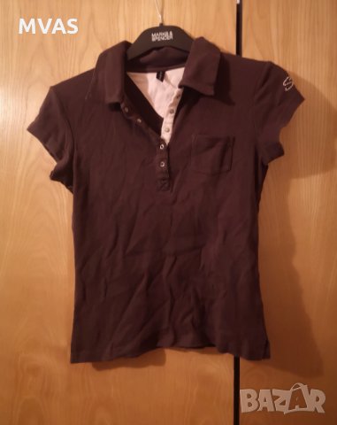  Нова блузка New Yorker S размер Шоколад с розово с якичка, снимка 1