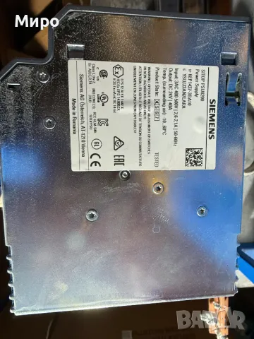 Захранване Siemens SITOP PSU8200 - 24V-40A, снимка 2 - Друга електроника - 49685284