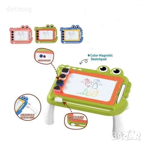 Рисувателна масичка с магическа дъска DARENLAND, снимка 4 - Образователни игри - 52624592