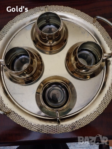 Чешки сервиз за кафе Бохемия , снимка 4 - Сервизи - 52655433