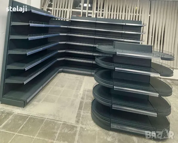 Островен стелаж за аптека, книжарница, зоомагазин, детски магазин и др, снимка 14 - Стелажи и щандове - 49448205