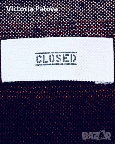 CLOSED quiet luxury карирана фланелена риза, снимка 3 - Ризи - 52435948