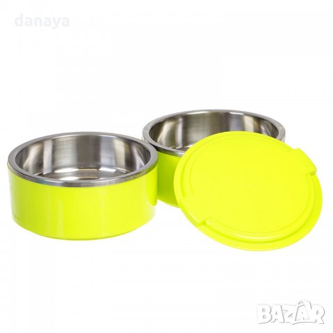 Кутия за храна на два етажа с дръжки 2x500ml, снимка 5 - Кутии за храна - 26666464