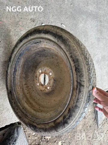 Резервна гума ’15 Мишелин тип патерица за Пежо и Ситроен 115 70 R15, Peugeot Citroen, снимка 3 - Гуми и джанти - 47920269