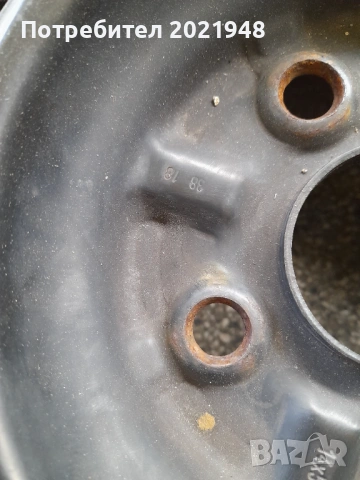 Продава две джанти Тойота Ярис,14 цола,4 болта, снимка 7 - Гуми и джанти - 53085879