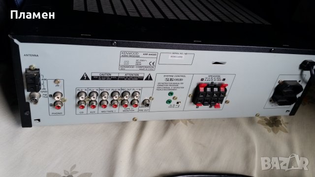 РЕСИЙВЪР Kenwood KRF-A4020 FM-AM Stereo Receiver, снимка 3 - Ресийвъри, усилватели, смесителни пултове - 44114985