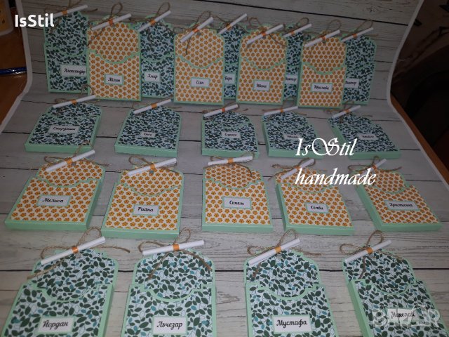 Кутийки за бонбони, меденки, бисквити за различни поводи - подаръци за гости или в училище, снимка 10 - Други - 37965609