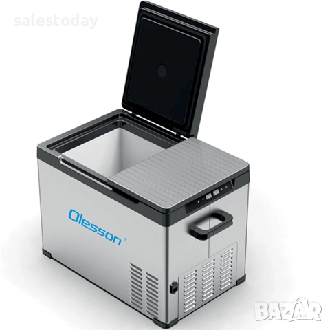 Хладилник за кола с компресор, 2части, 22л., 12/24/220V