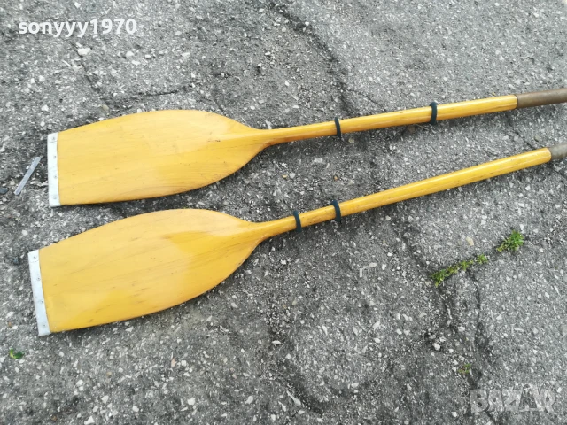 KOBER-ДЪРВЕНО ГРЕБЛO ЗА КАЯК ОТ ДВЕ ЧАСТИ-ВНОС SWISS 0706251844, снимка 5 - Водни спортове - 50585587