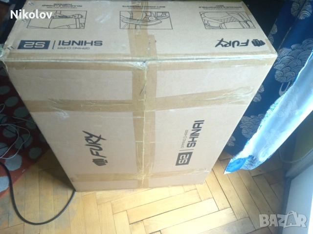 Гейминг стол  FURY SHINAI S2 NFF-2366, снимка 2 - Друга електроника - 53378979