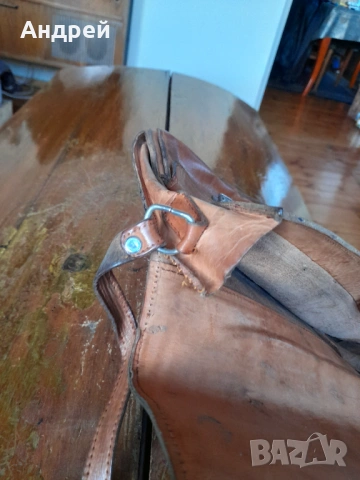 Стара кожена чанта #18, снимка 7 - Други ценни предмети - 53432454