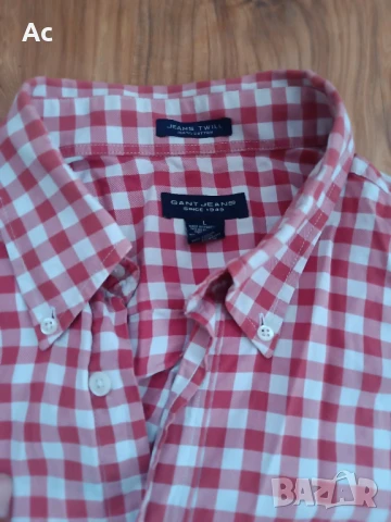 Gant Риза с дълъг ръкав , снимка 3 - Ризи - 51372004