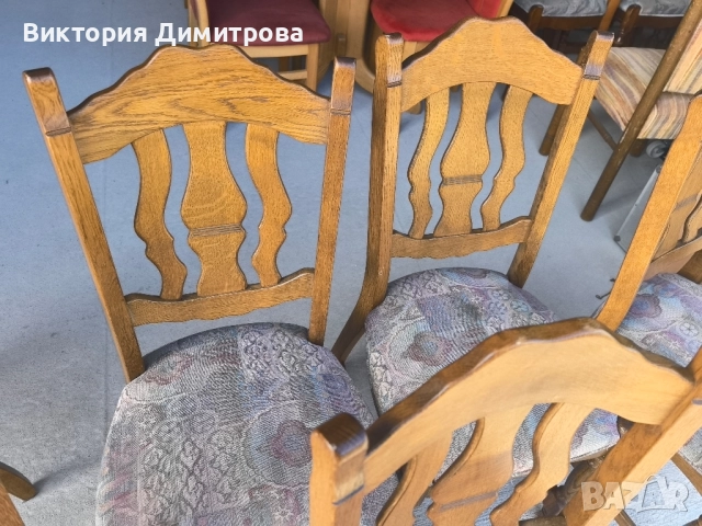 Комплект от 6 трапезни стола , снимка 6 - Столове - 52841722