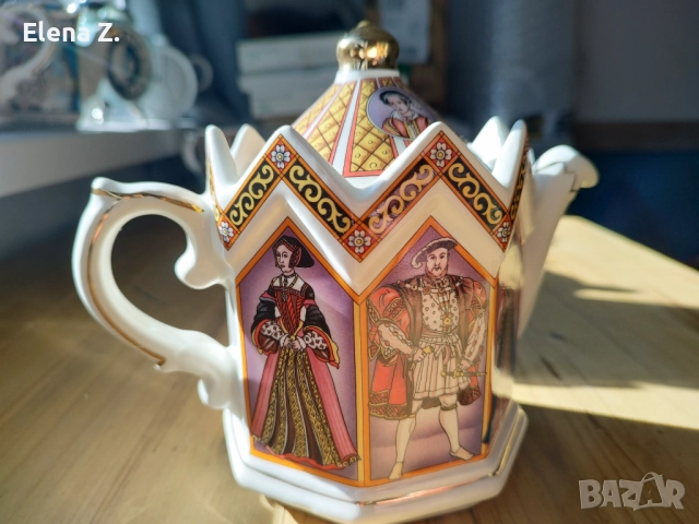 Колекционерски чайник Sadler Крал Хенри VIII, снимка 2 - Колекции - 52411566