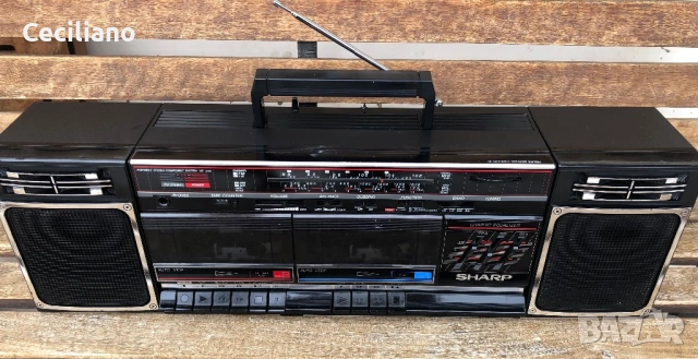 Радиокасетофон Sharp WF-340(BK), снимка 13 - Радиокасетофони, транзистори - 53604719