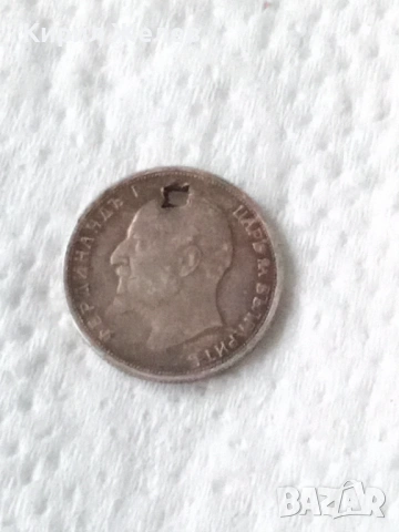 Сребърна монета 50 стотинки 1913 година 52217, снимка 2 - Нумизматика и бонистика - 53177099