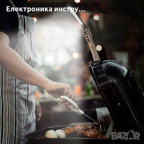 Акумулаторна работна LED диодна лампа с магнит и USB, снимка 2 - Друга електроника - 43154618