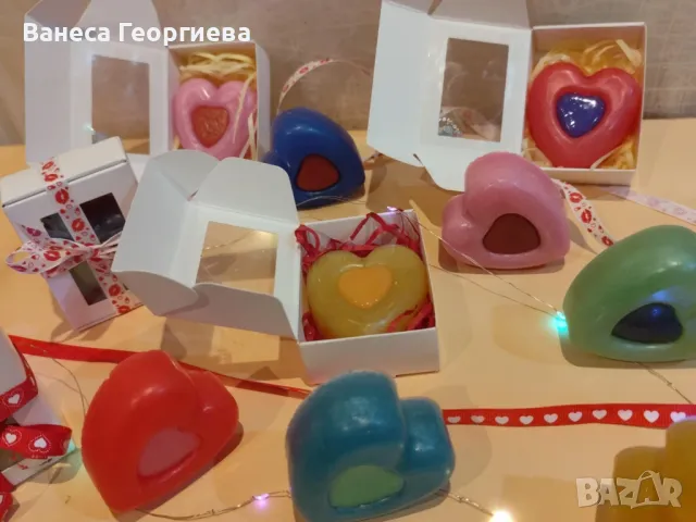 Медени сапуни за 8ми март, снимка 4 - Козметика за тяло - 49143909