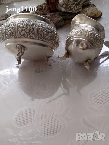 Сребърни съдове за чай, кафе , снимка 2 - Други - 51248761